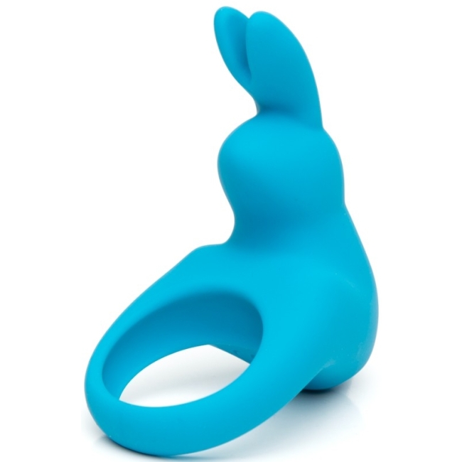 Happy Rabbit - Cock Ring Klitoris Uyarıcı Titreşimli Mavi Penis Halkası