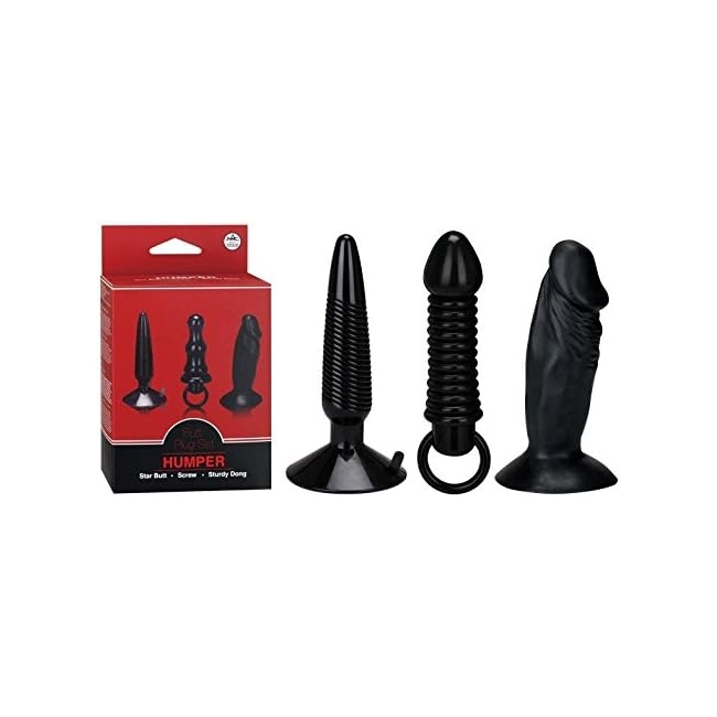 Humper Titreşimli Anal Plug Set 