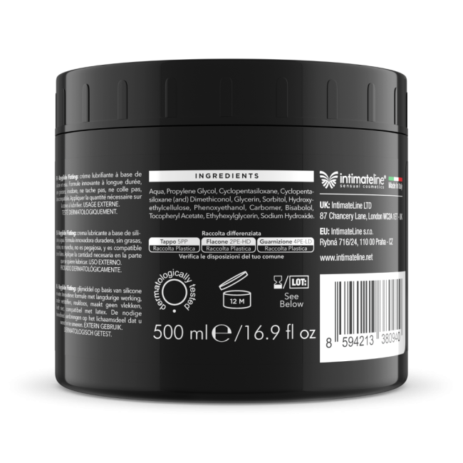 İntimateline Boyglide Fisting 500 ml Su ve Silikon Bazlı Kayganlaştırıcı Jel