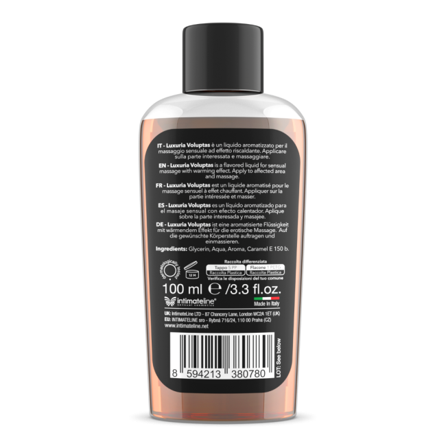 İntimateline Voluptas Choconut Aromalı Isıtıcı 100 Ml Masaj Jeli