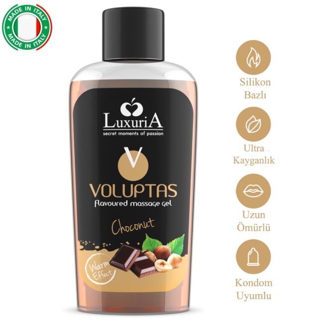 İntimateline Voluptas Choconut Aromalı Isıtıcı 100 Ml Masaj Jeli