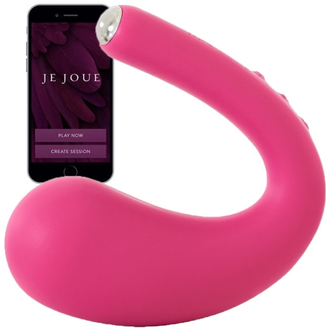 Je Joue Dua G-Bölgesi ve Klitoral Telefon Kontrollü Giyilebilir Vibratör