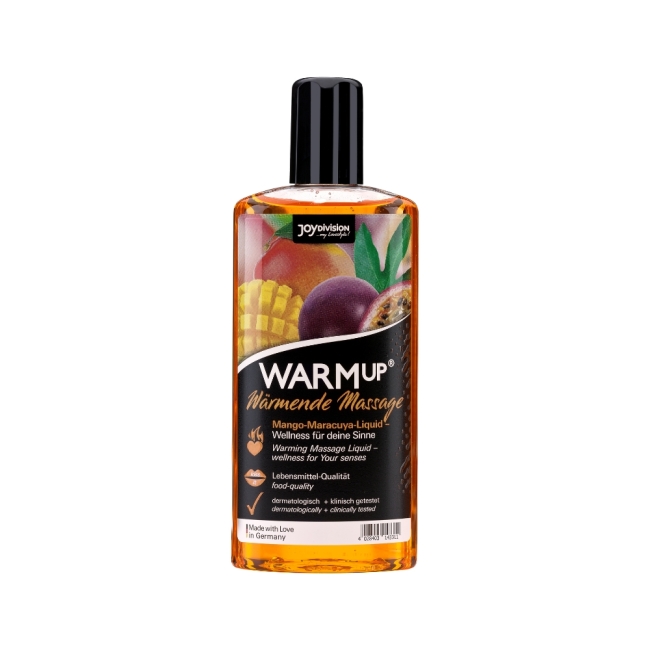 Joy Division Warm Up Mango+Maracuya Aromalı Isıtıcı Masaj Jeli 150 Ml 