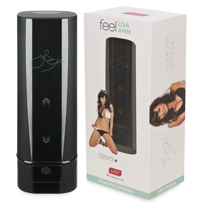 Kiiroo Onyx+ Teledildonic Masturbator Lisa Ann Experience