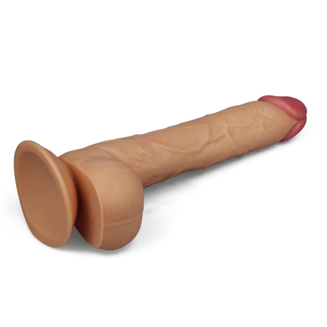 King Sized 26 Cm Özel Seri Kalın Damarlı Realistik Penis
