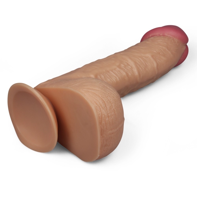 King Sized 28 Cm Özel Seri Kalın Damarlı Realistik Penis