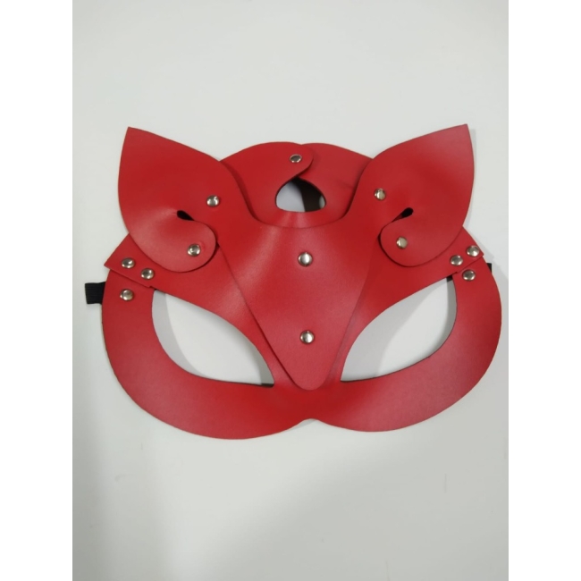 Kırmızı Kedi Kız Maskesi