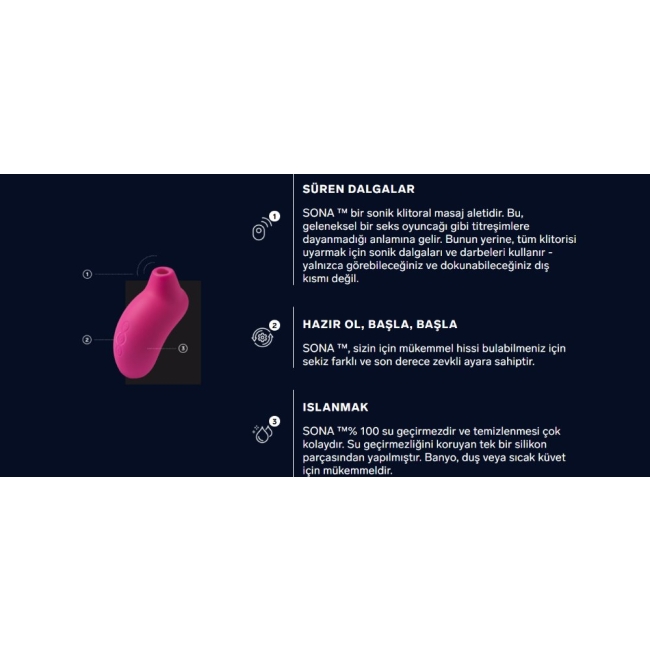 Lelo Cruise Pink Klitoris Uyarıcı Masaj Vibratörü