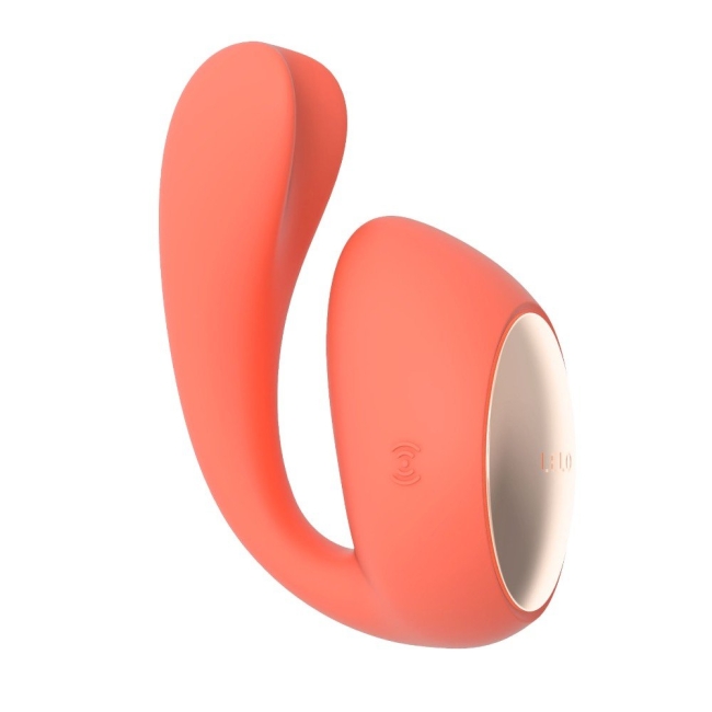 Lelo Ida Wave Coral Red App Kontrol Dönen Parmak Hareketli ve Titreşimli Vibratör