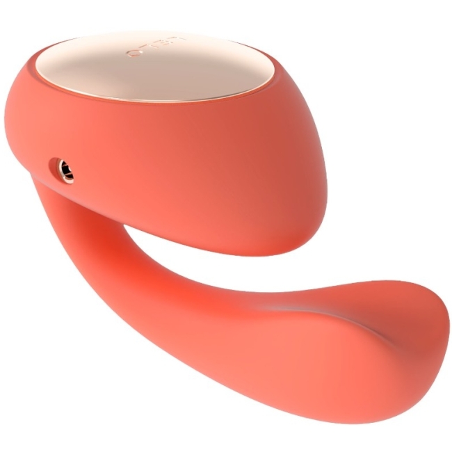 Lelo Ida Wave Coral Red App Kontrol Dönen Parmak Hareketli ve Titreşimli Vibratör