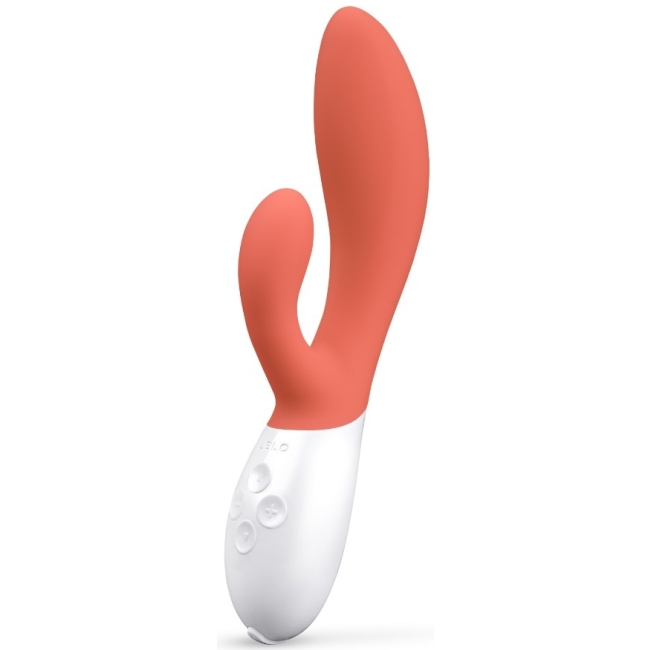 Lelo Ina 3 Coral G-Bölgesi & Klitoris Özel Rabbit Vibratör