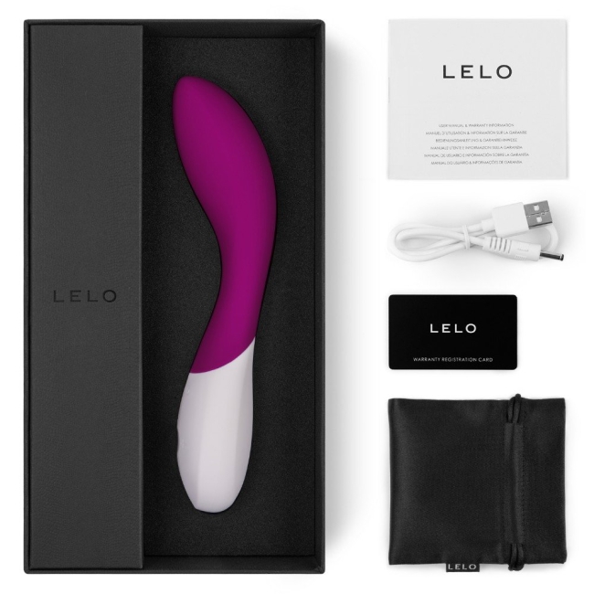 Lelo Mona Wave Deep Rose G-Bölgesi Özel Hareketli Vibratör