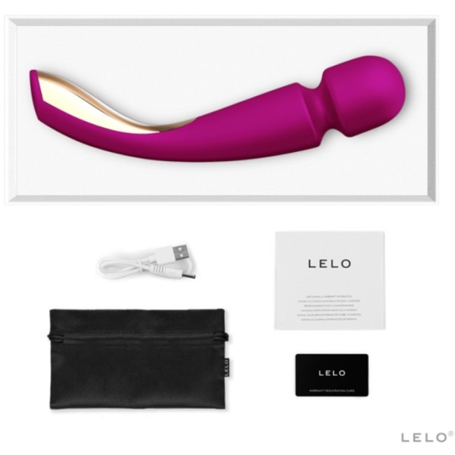 Lelo Smart Wand 2 Akıllı Sensörlü Çok Yönlü Büyük Boy Masaj Aleti 