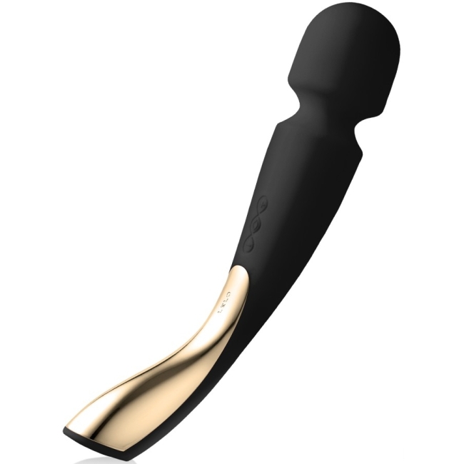 Lelo Smart Wand 2 Medium Black Orta Boy Çok Güçlü Masaj Aleti