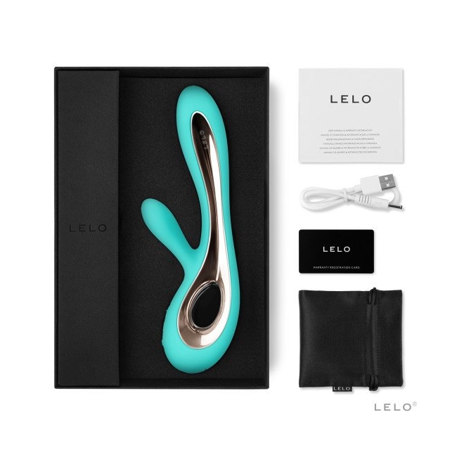 Lelo Soraya 2 Aqua G-Bölgesi ve Klitoris Uyarıcı Titreşimli Rabbit Vibratör