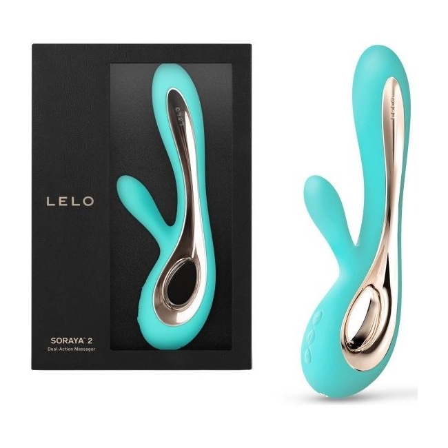 Lelo Soraya 2 Aqua G-Bölgesi ve Klitoris Uyarıcı Titreşimli Rabbit Vibratör