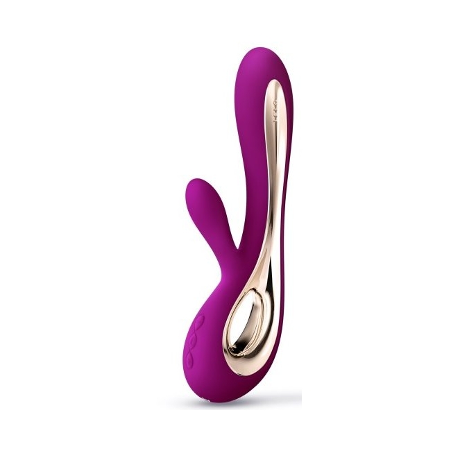 Lelo Soraya 2 Deep Rose Titreşimli G-Bölgesi ve Klitoris Uyarıcı Rabbit Vibratör