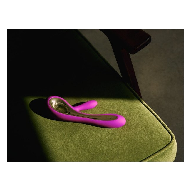 Lelo Soraya 2 Deep Rose Titreşimli G-Bölgesi ve Klitoris Uyarıcı Rabbit Vibratör