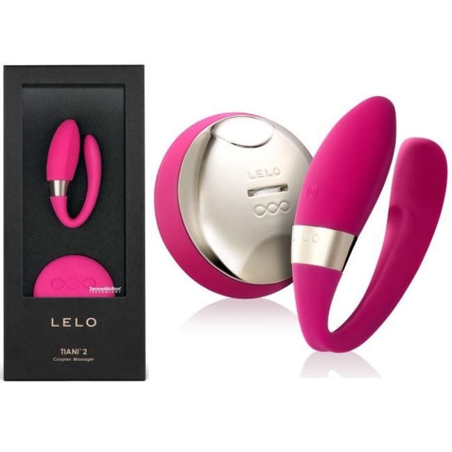 Lelo Tiani 2 Design Edition Cerise Giyilebilen Kumandalı Şarjlı Vibratör