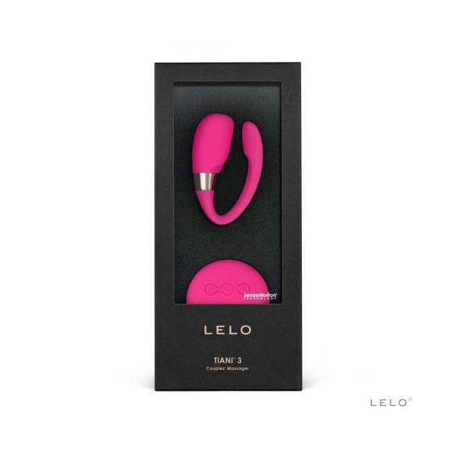 Lelo Tiani 3 Cerise Çiftlere Özel Kumandalı Titreşimli Vibratör