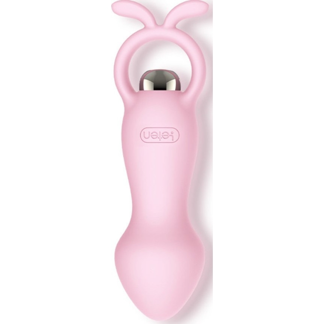 Leten 7 Hız Modlu Süper Silikon Titreşimli Anal Plug-2