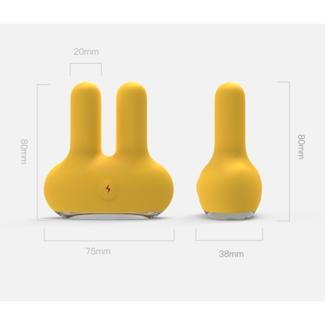 Leten Güçlü Titreşimli İki Uçlu Mini Vibratör & Masaj Aleti