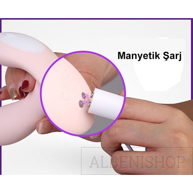 Leten Giyilebilir Kumandalı Çift Motorlu G-Bölgesi Şarjlı Vibratör