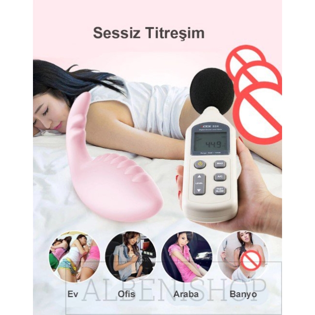 Leten Moe Pett Manyetik Şarjlı Silikon Mini Vibratör