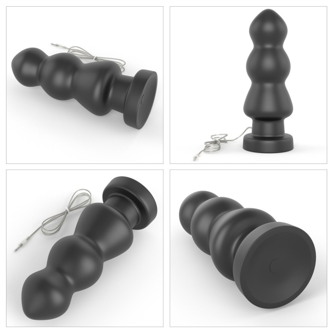 Lovetoy Anal Rigger 20 Cm 10 Modlu Titreşimli Büyük Anal Plug-LV120117