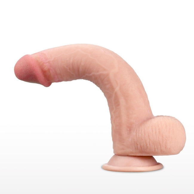 Lovetoy Hareketli Dış Yüzey Özel Seri Ultra Yumuşak 23  Cm Realistik Penis