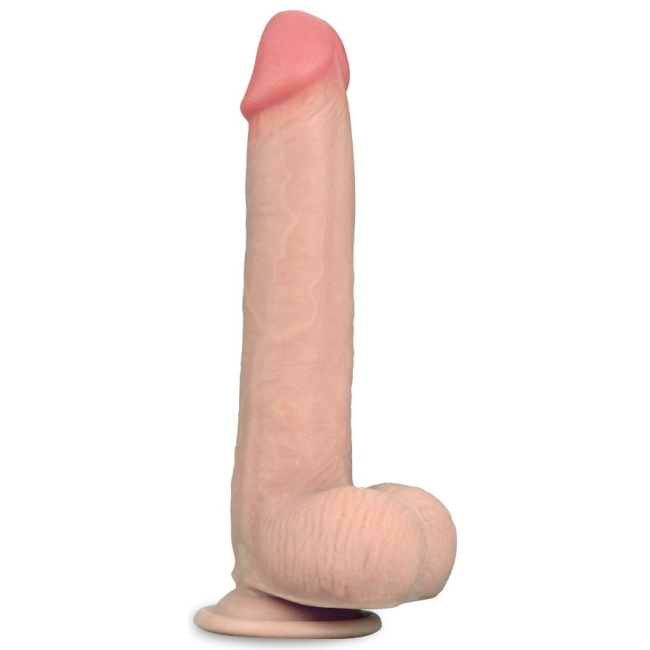 Lovetoy Hareketli Dış Yüzey Özel Seri Ultra Yumuşak 23  Cm Realistik Penis