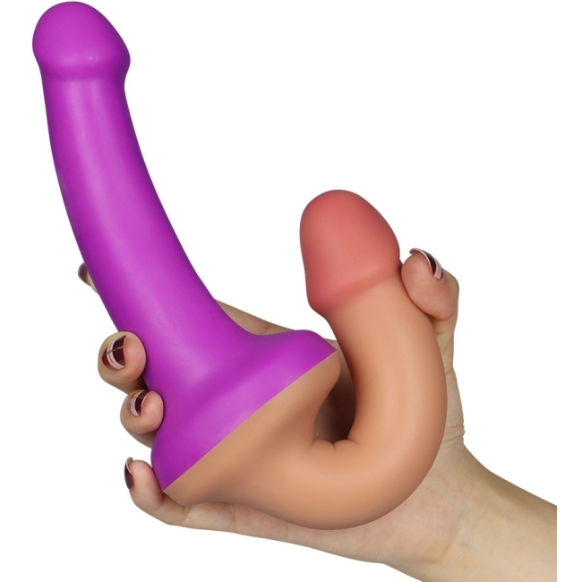 Lovetoy Holy Dong 31 Cm Çift Taraflı Mor Lezbiyen Penis Dildo