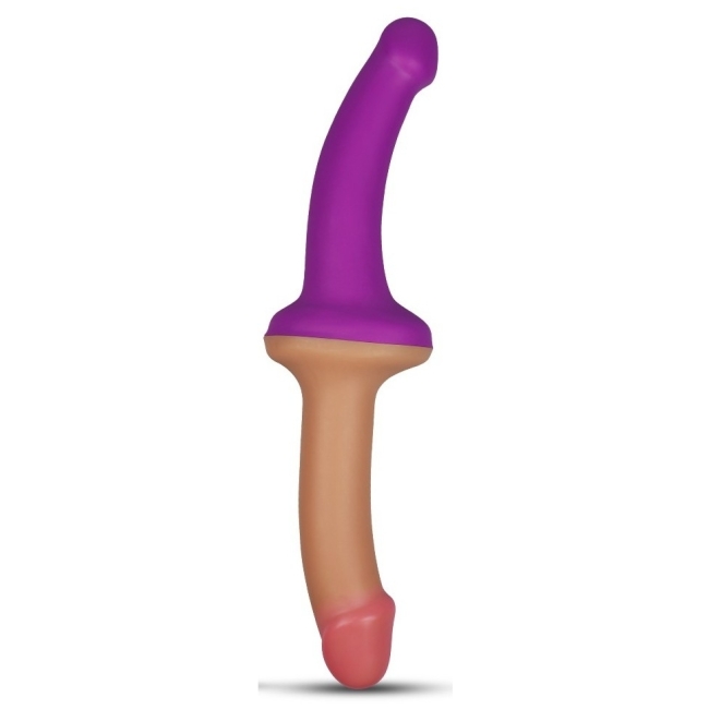 Lovetoy Holy Dong 31 Cm Çift Taraflı Mor Lezbiyen Penis Dildo