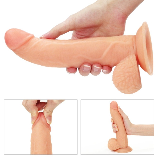 Lovetoy Ingen Easy Strap On 21 Cm Belden Bağlamalı Realistik Penis Seti