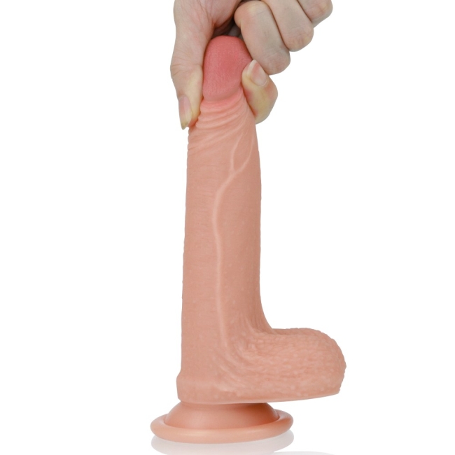 Lovetoy Nature Cock Serisi Özel Çift Katmanlı 18 cm Realistik Penis