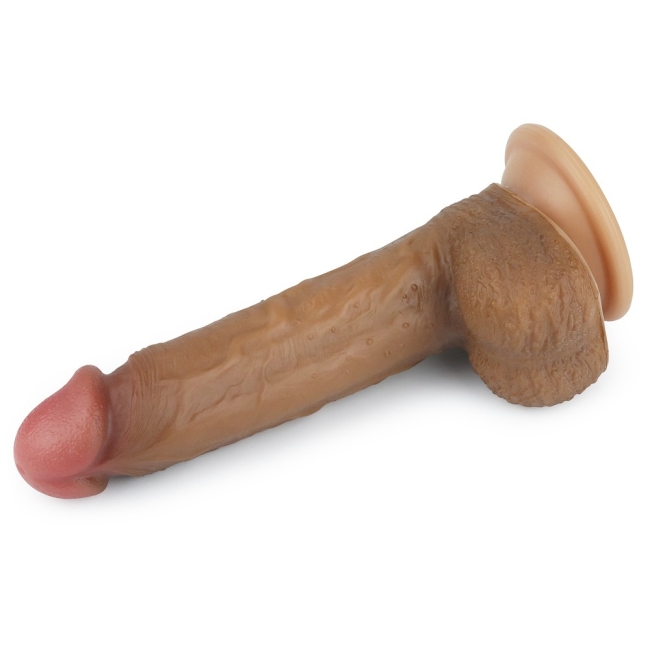 Lovetoy Nature Cock Serisi Özel Çift Katmanlı 21 Cm Realistik Penis