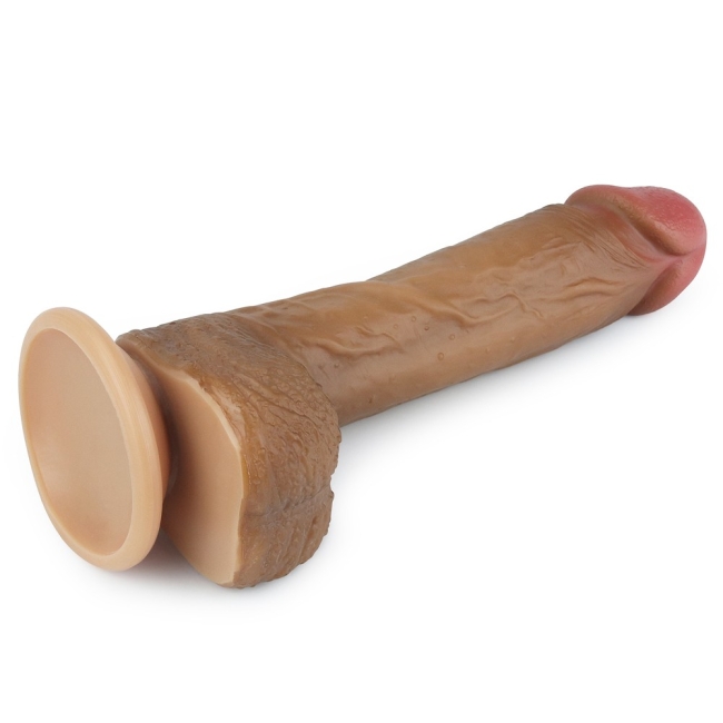 Lovetoy Nature Cock Serisi Özel Çift Katmanlı 21 Cm Realistik Penis