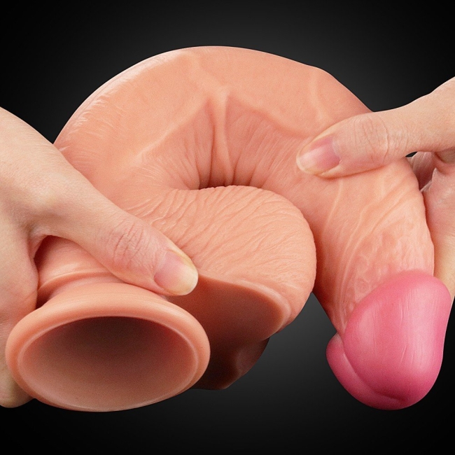 Lovetoy Özel Ekstra Yumuşak Dokulu 25 Cm Realistik Penis