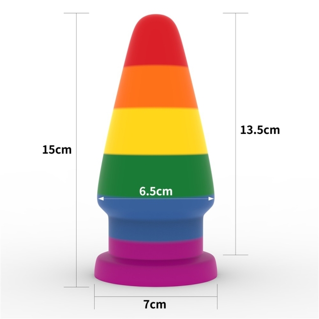 Lovetoy Prider 15 Cm Kalın Anal Plug Dildo-410041