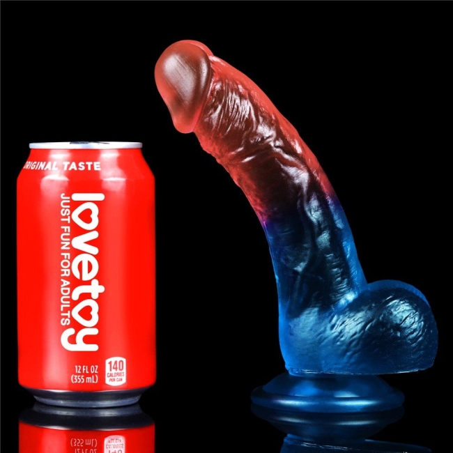 Lovetoy Renkli 20 Cm Ultra Yumuşak Jel Dildo