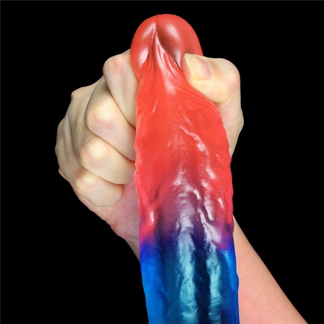 Lovetoy Renkli 20 Cm Ultra Yumuşak Jel Dildo