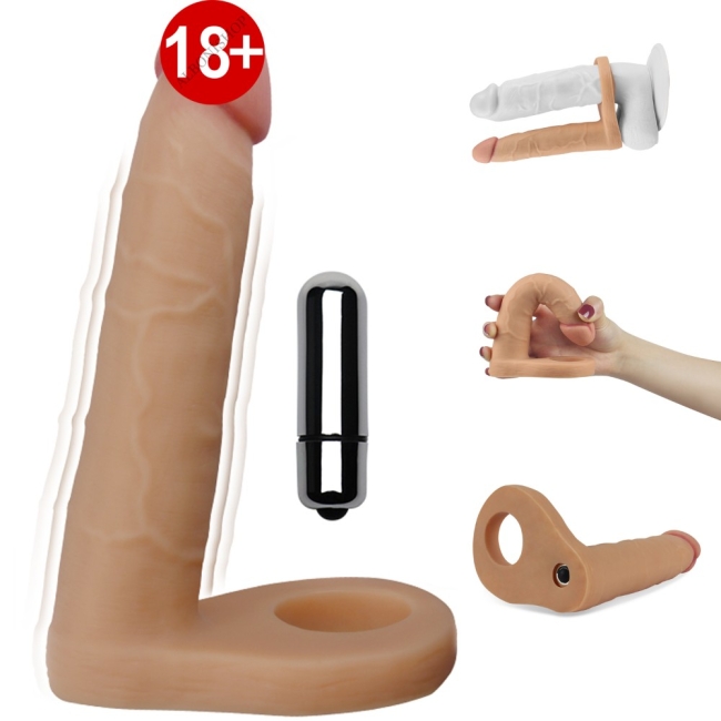 Love Toy The Ultra Soft Double Titreşimli Ultra Yumuşak Anal Protez Penis Çift Yönlü İlişki