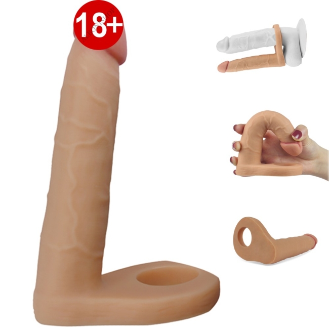 Lovetoy The Ultra Soft Double Ultra Yumuşak Anal Protez Penis Çift Yönlü İlişki