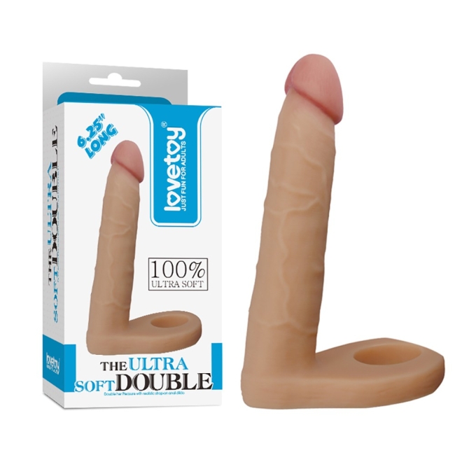 Lovetoy The Ultra Soft Double Ultra Yumuşak Anal Protez Penis Çift Yönlü İlişki