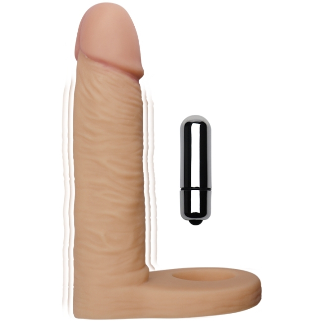 Lovetoy The Ultra Soft Yumuşak Titreşimli Anal 15 cm Halkalı Anal Penis