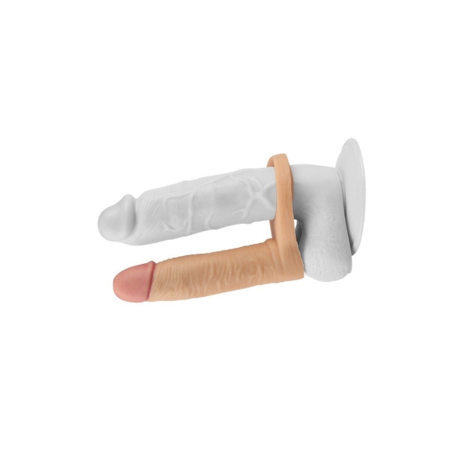 Lovetoy The Ultra Soft Yumuşak Titreşimli Anal 15 cm Halkalı Anal Penis