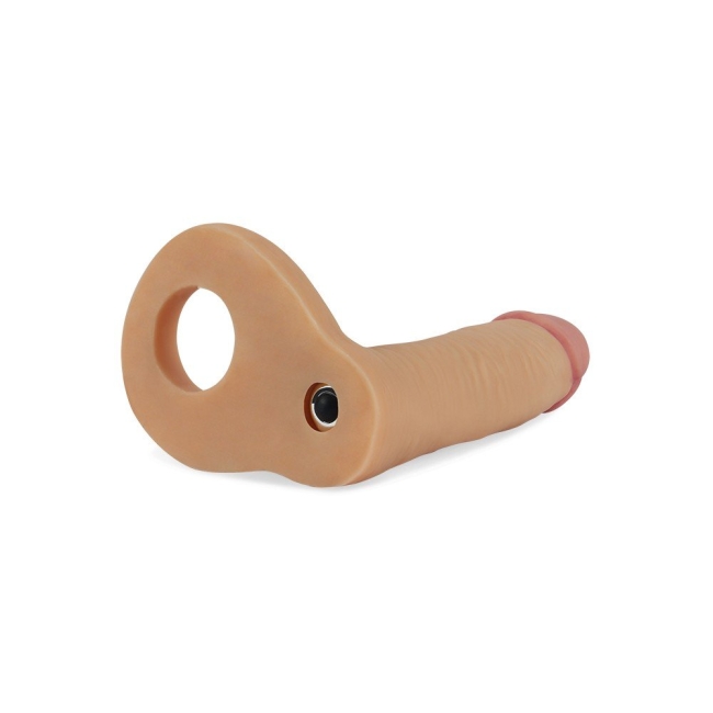 Lovetoy The Ultra Soft Yumuşak Titreşimli Anal 15 cm Halkalı Anal Penis