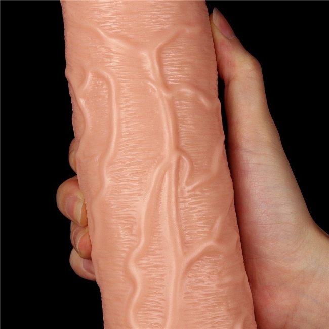 Lovetoy 28 Cm 10 Modlu Titreşimli Ultra Kalın Realistik Penis