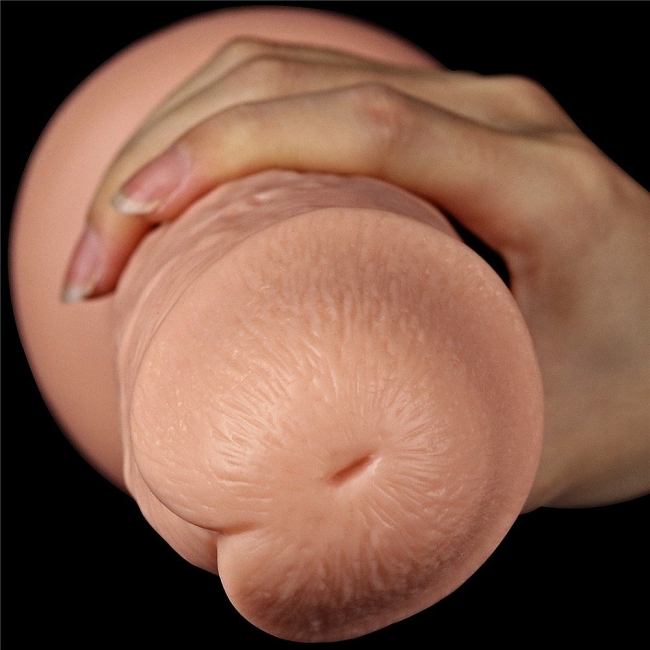 Lovetoy 28 Cm 10 Modlu Titreşimli Ultra Kalın Realistik Penis