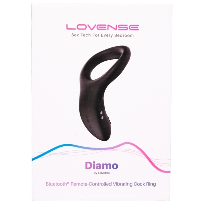 Lovense Diamo Akıllı Telefon Uyumlu Titreşimli Penis Halkası